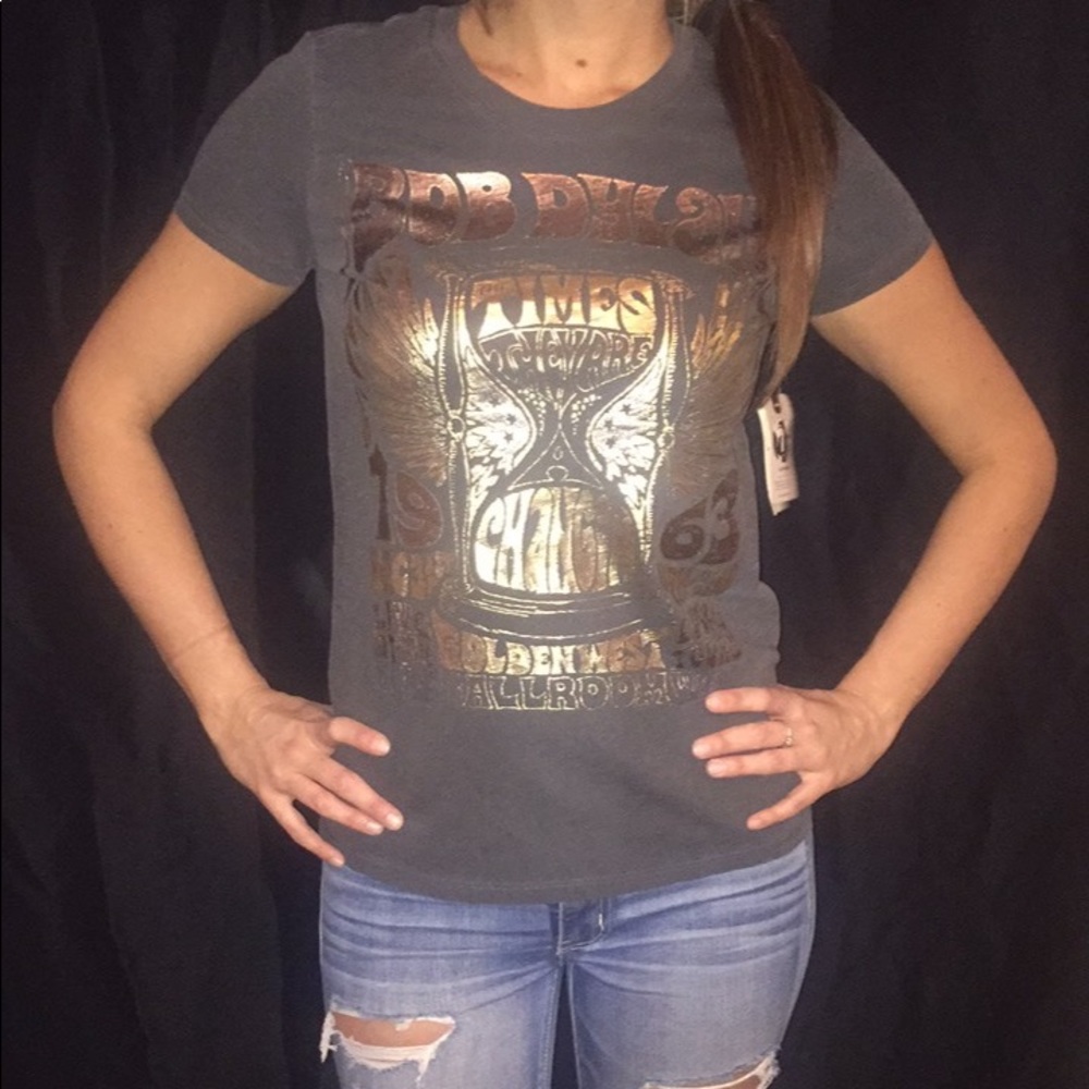 Bob Dylan Tee by Lucky Brand NWT Medium